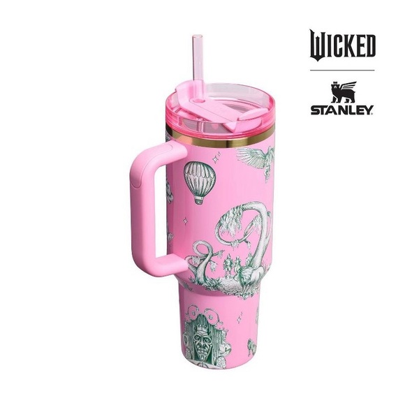 Stanley 40oz Wicked Pink Ozian Reprise Tumbler Limited Edition - Picture 2 of 4